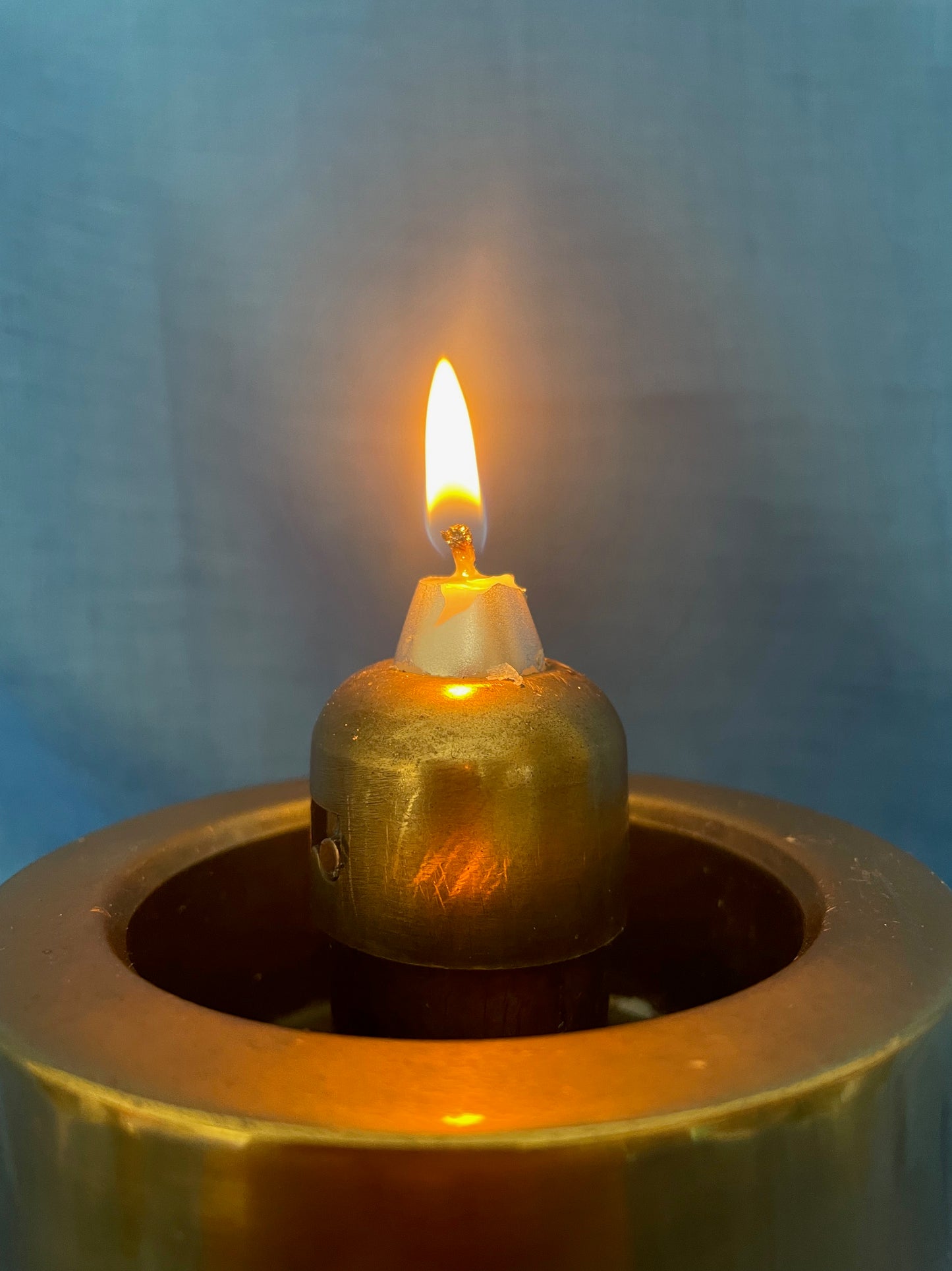 Messing kaarsenhouder- Germany by FöHL