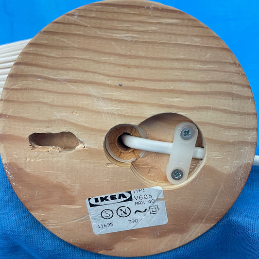 IKEA pinewood lamp OPUS-ZIRKON met kap