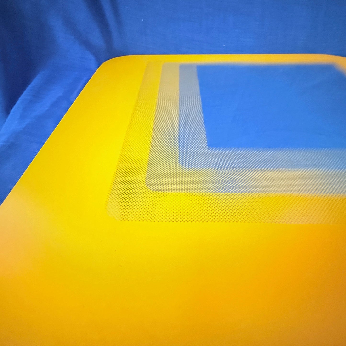 IKEA spiegel geel "HIJLKJE"