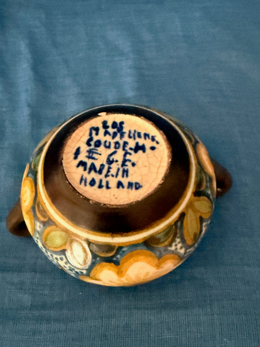 Kommetje Gouds keramiek