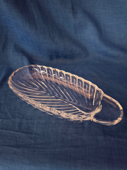 Glazen desertschalen ovaal