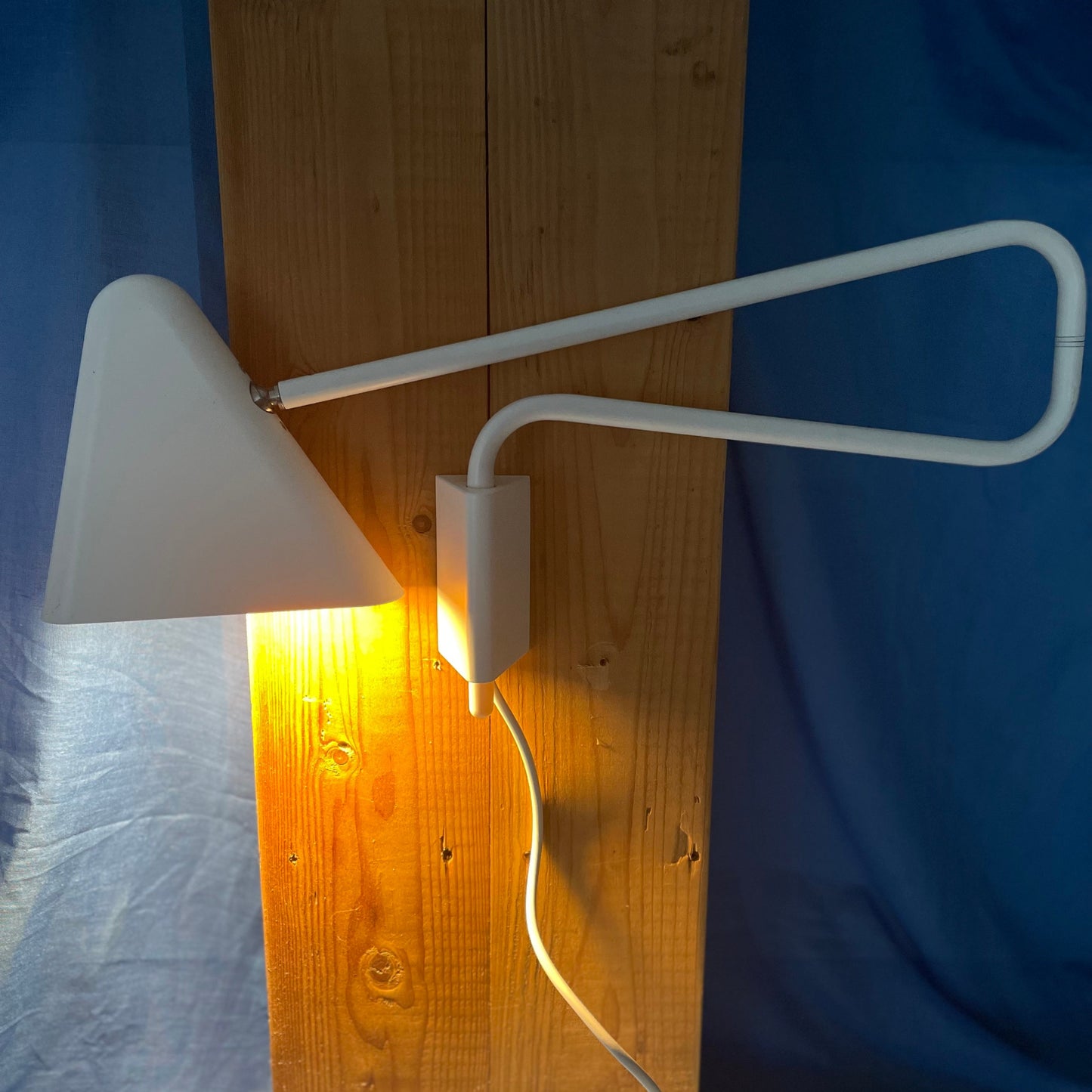 Mooi gericht licht voor een retro inrichting/