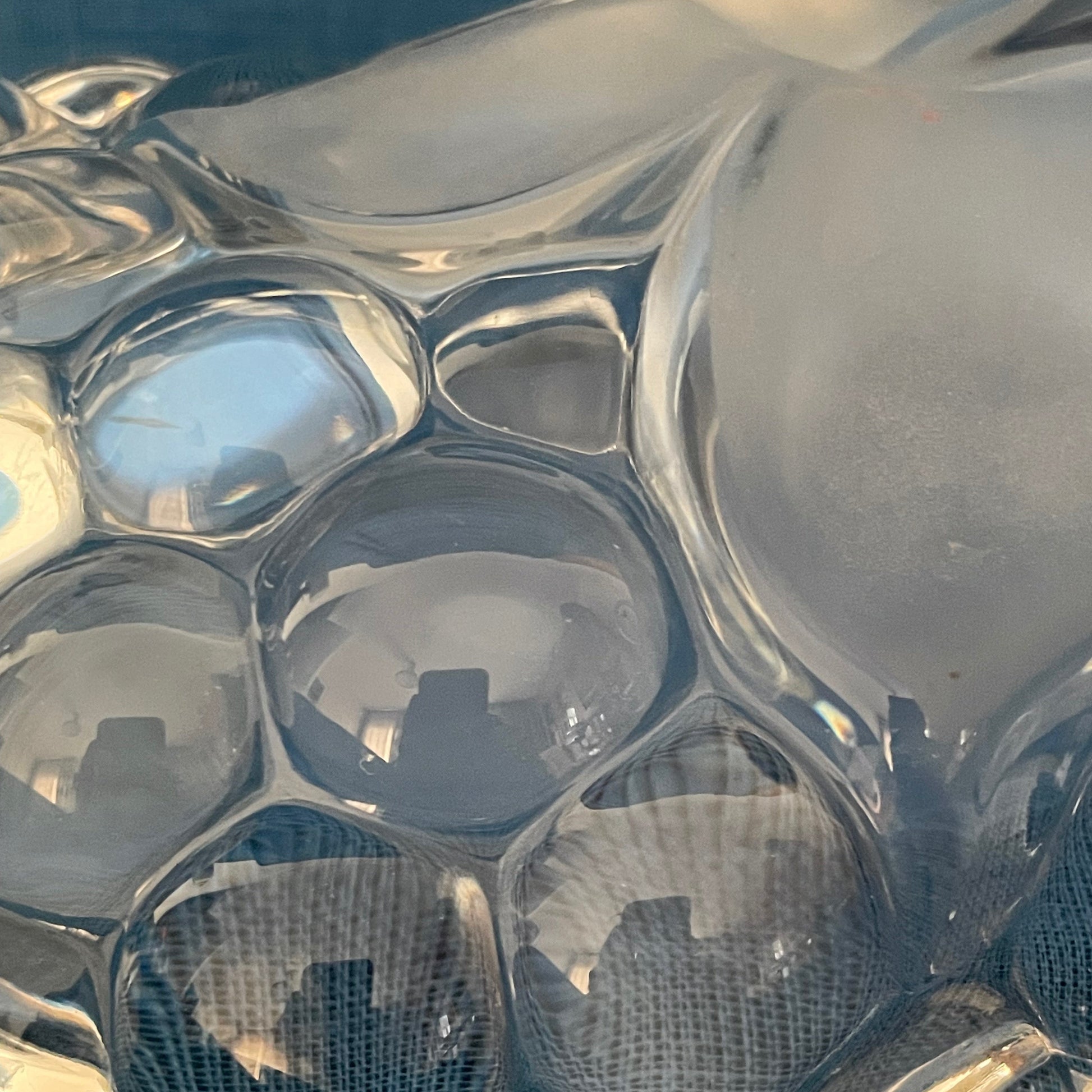 Helder glas gecombineerd met frosted glas