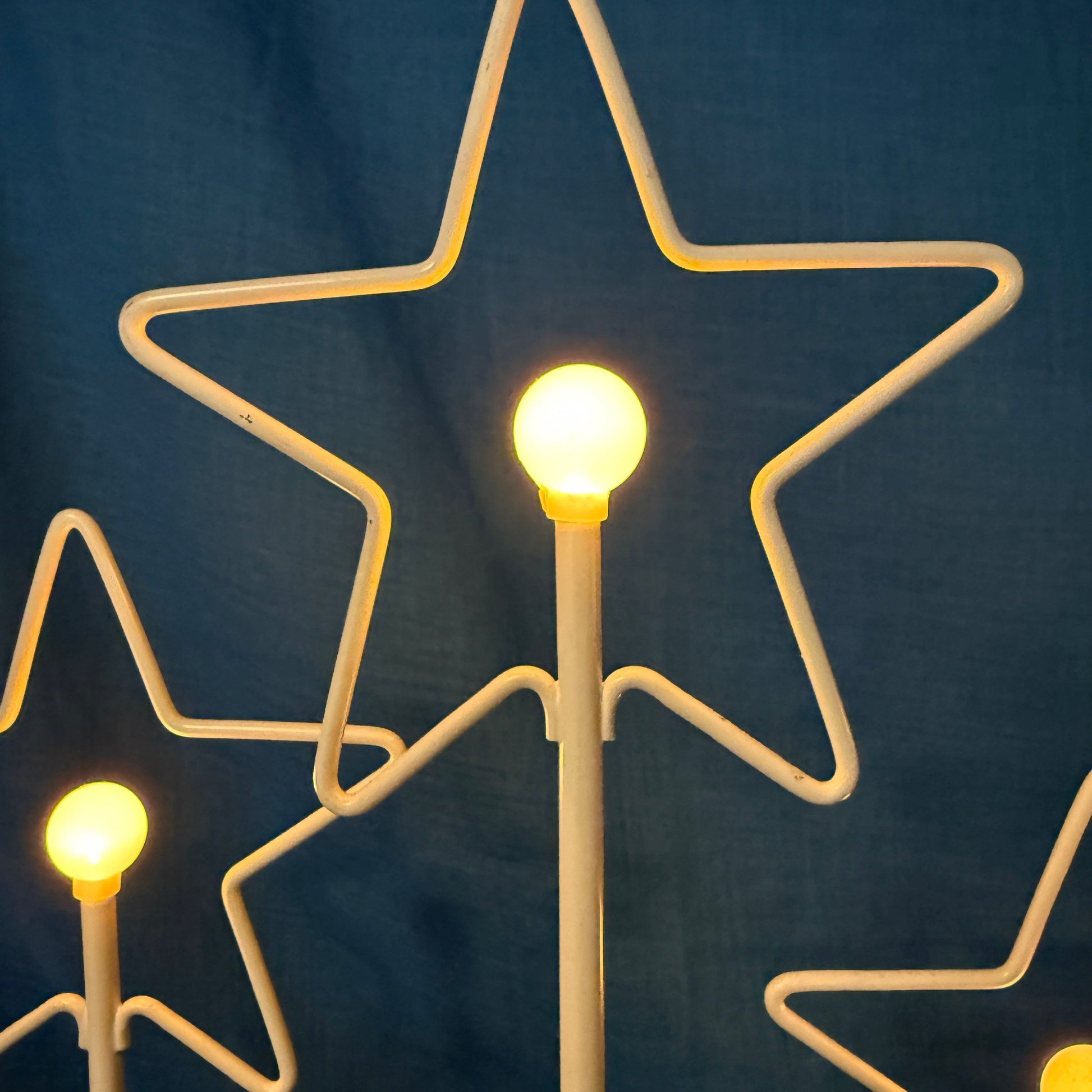 Mooi warm licht voor de kerst.